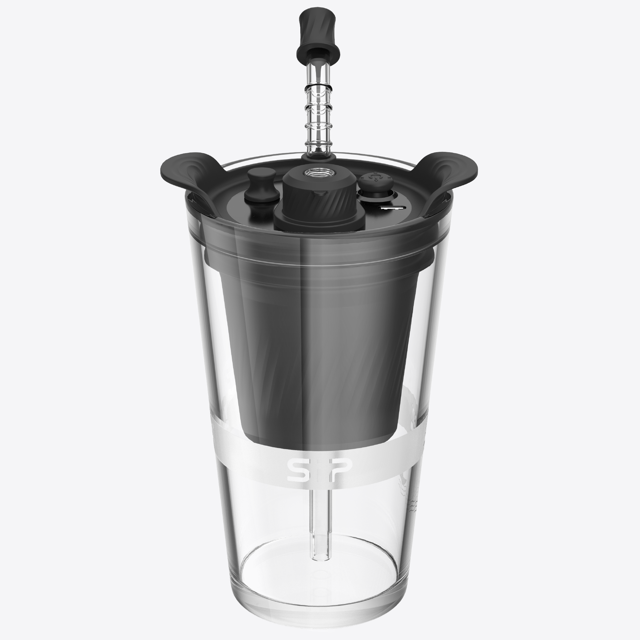 Buy Yocan Black Sip Smart Rig | Elevate Dabbing Experience