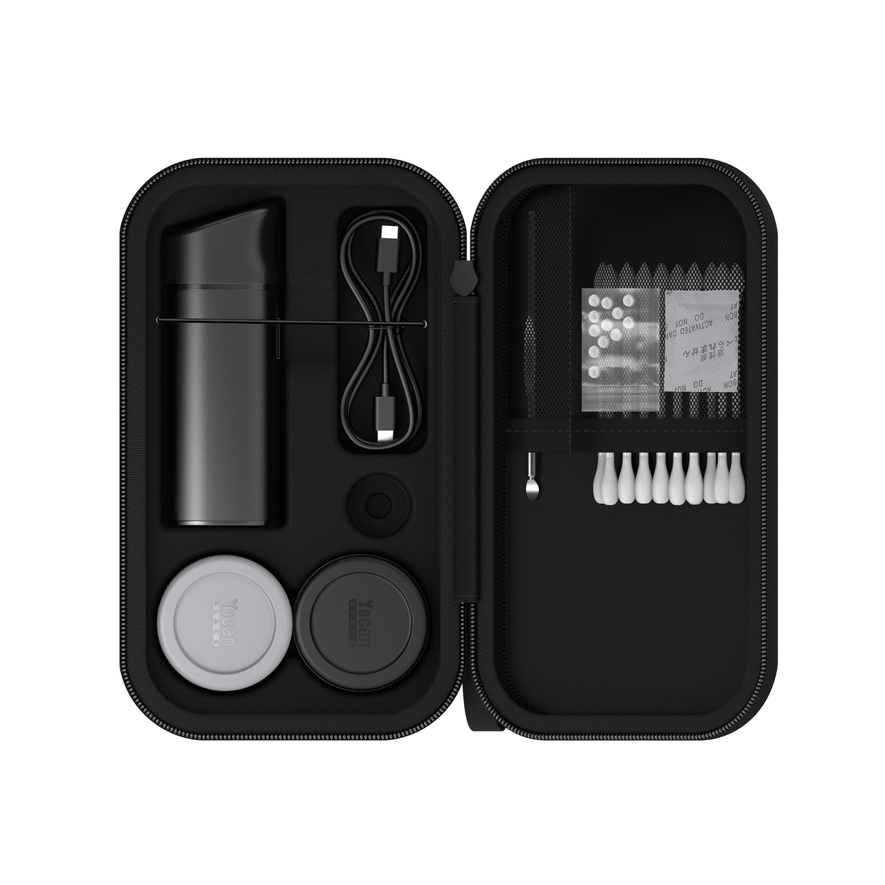 Yocan Black Pocket Full Travel Kit
